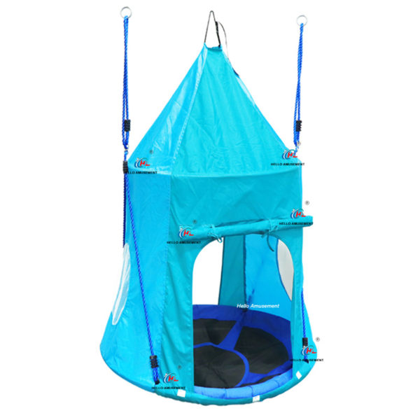Children indoor tent bird nest swing 01