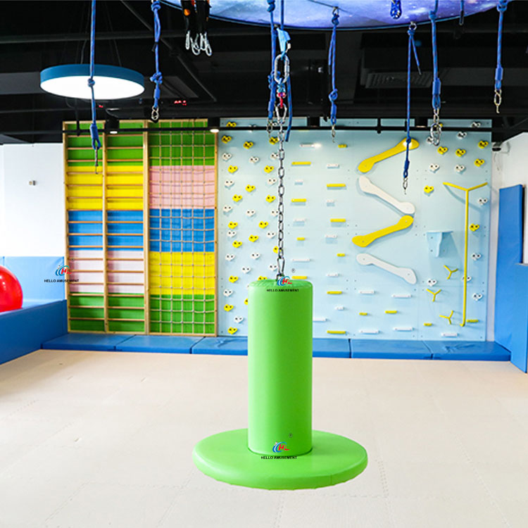 Children sensory training hanging vertical swing 06