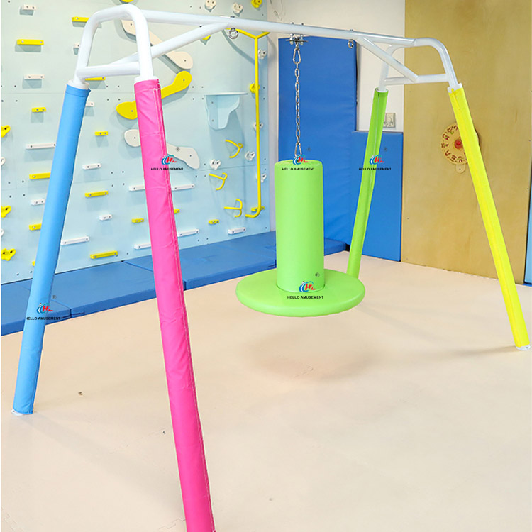 Children sensory training hanging vertical swing 08