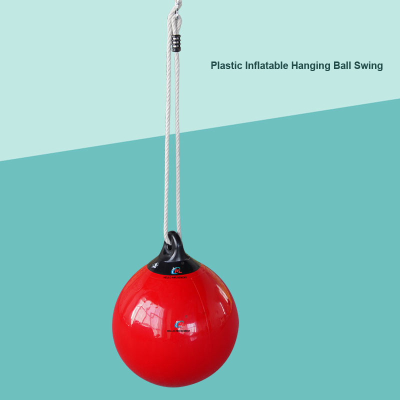 Plastic Inflatable Hanging Ball Swing 02