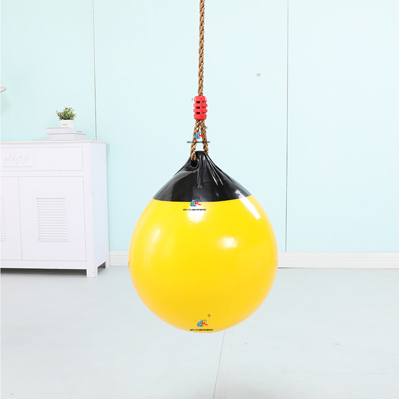 Plastic Inflatable Hanging Ball Swing 10