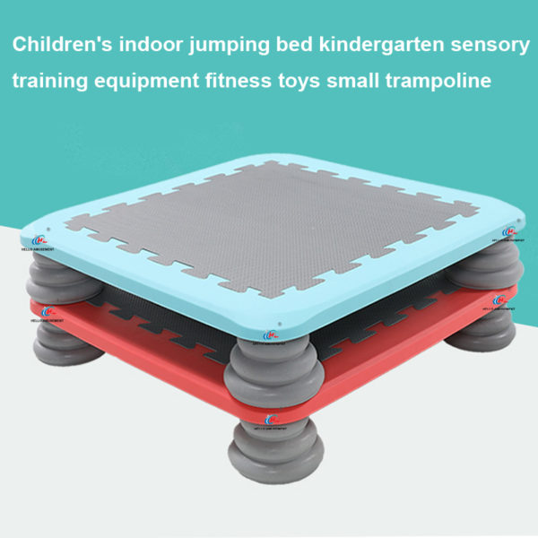 Sensory integration training equipment indoor small trampoline 08