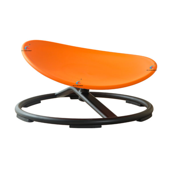 Sensory training toy round swivel chair turntable 01