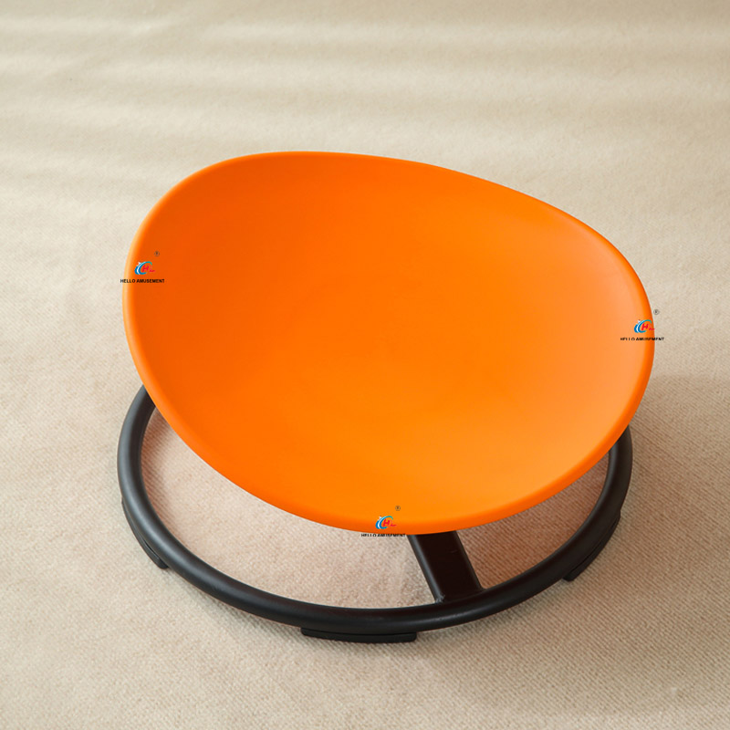 Sensory training toy round swivel chair turntable 07