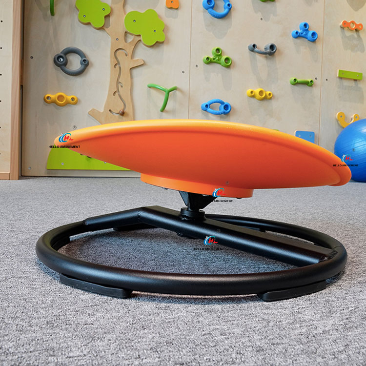 Sensory training toy round swivel chair turntable 09