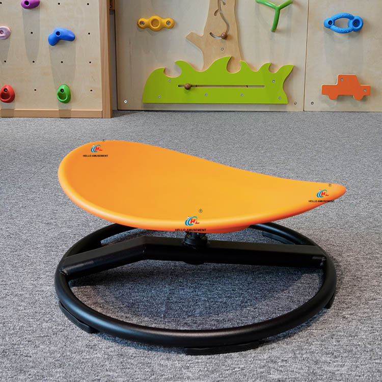 Sensory training toy round swivel chair turntable 11
