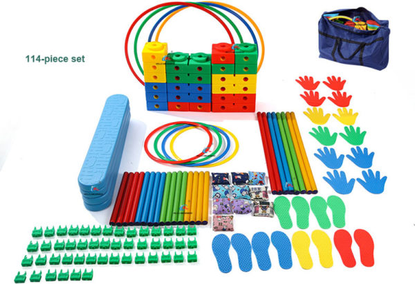 Children's sensory integration training Vientiane combination toy set 4