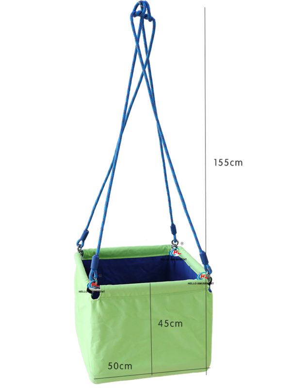 Early education hanging square cloth bag swing 2