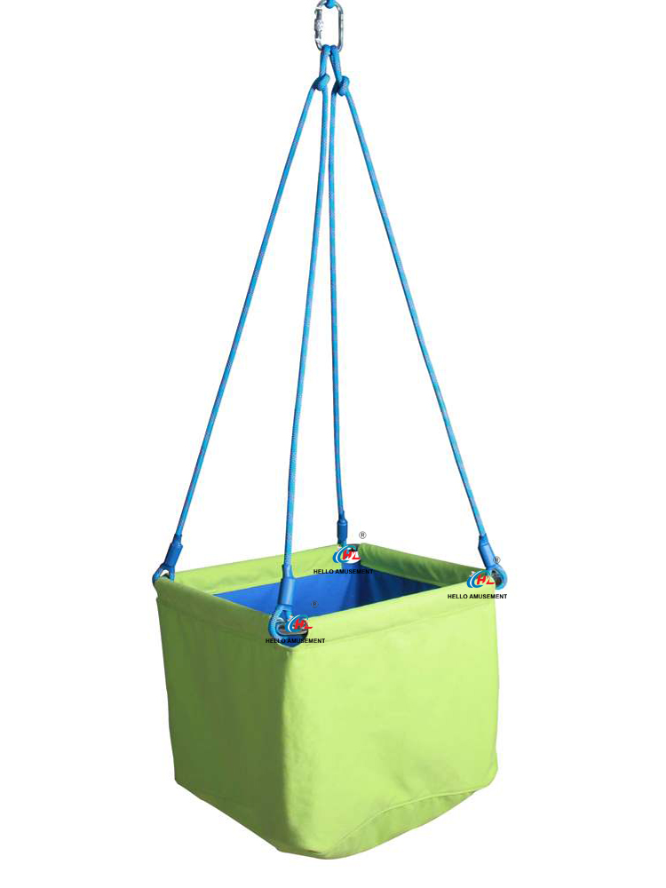 Early education hanging square cloth bag swing 3