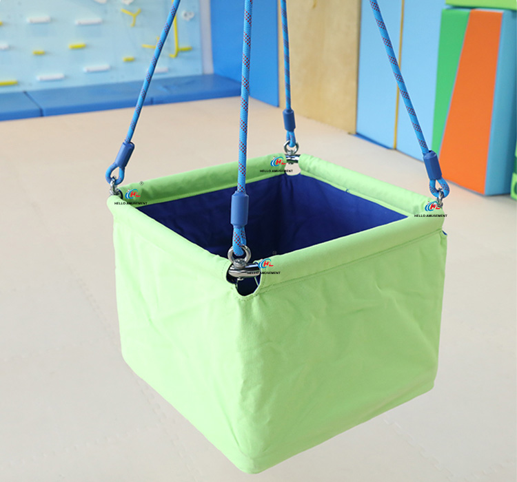 Early education hanging square cloth bag swing 5