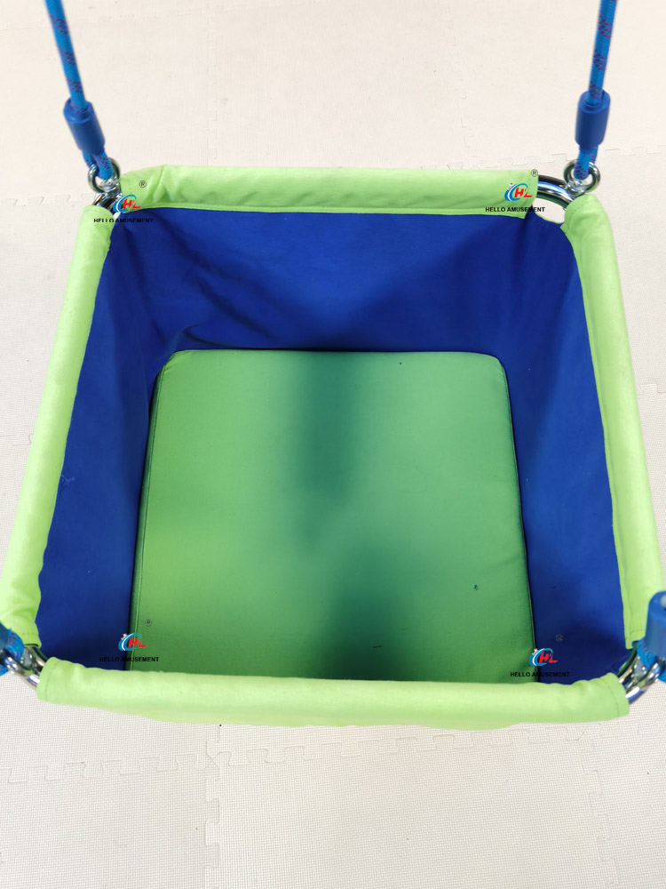 Early education hanging square cloth bag swing 7