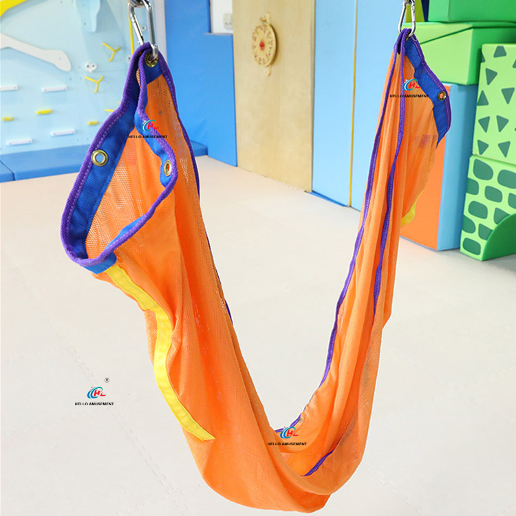Sensory integration training hanging net swing 04