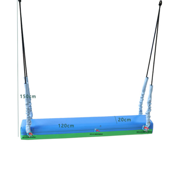 Sensory system training suspension rectangular wooden horse swing 02