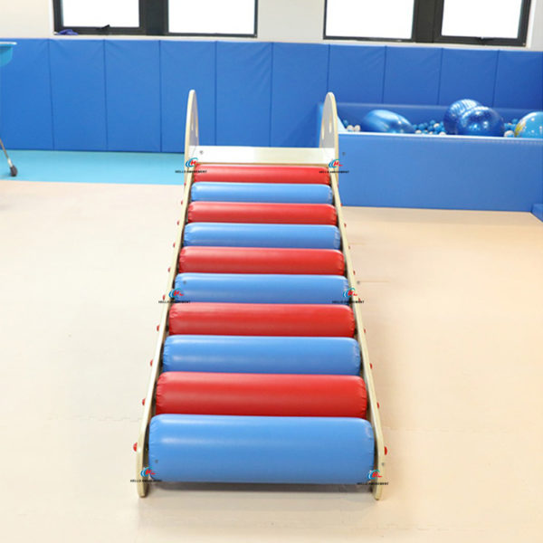 Sensory training equipment roller slide soft climbing ladder 04