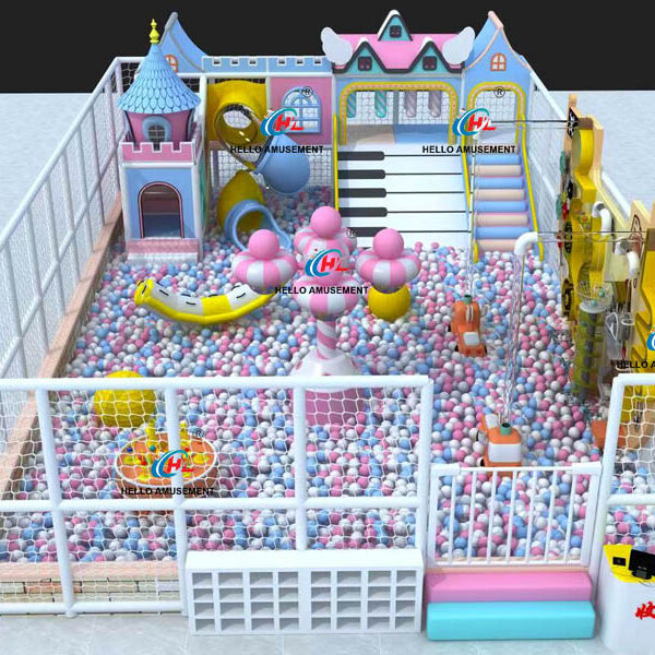 Children Commercial Playground Indoor Ball Pit Puzzle Wall Games 7