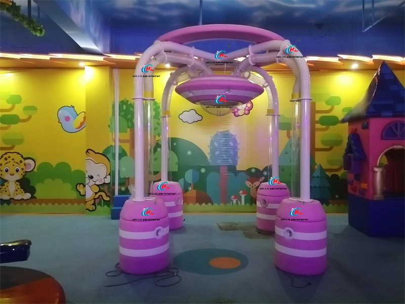 Children’s Indoor Playground Ball Pit Game UFO Machine 10