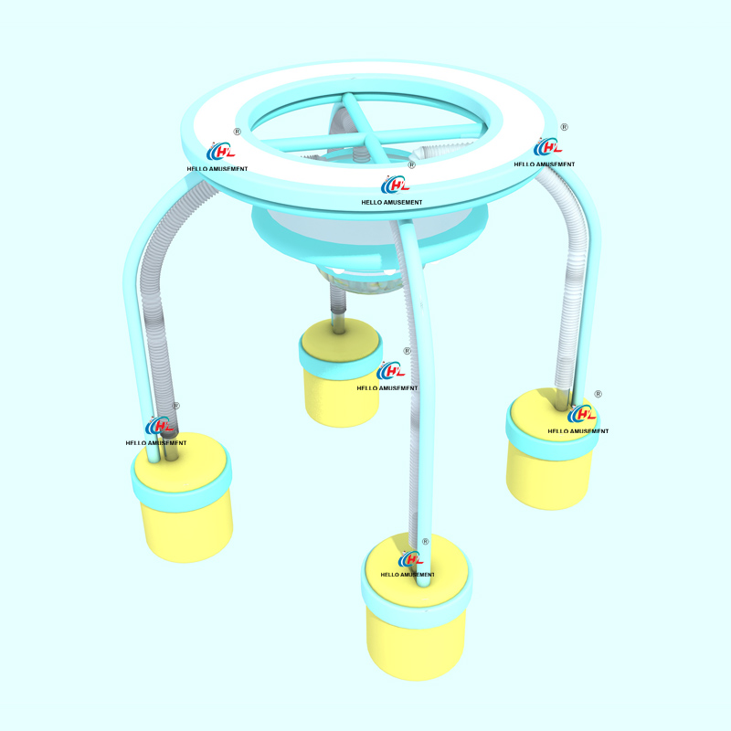 Children’s Indoor Playground Ball Pit Game UFO Machine 8