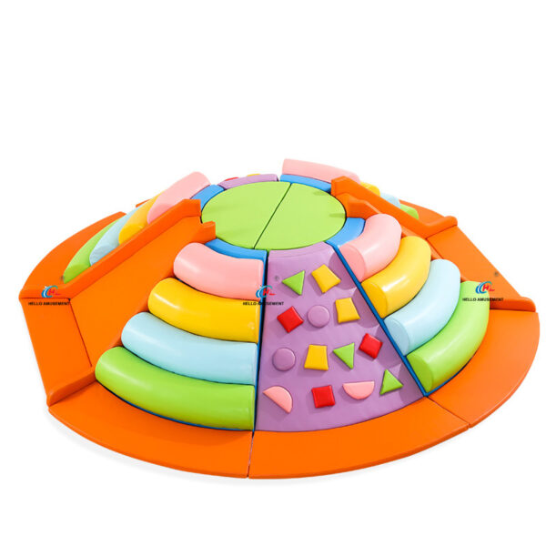 Children's soft play climbing and sliding multifunctional turtle climbing combination 1