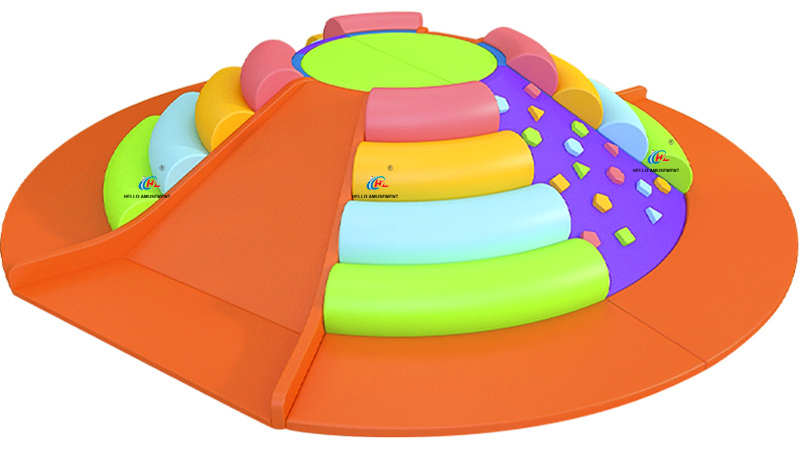 Children's soft play climbing and sliding multifunctional turtle climbing combination 6