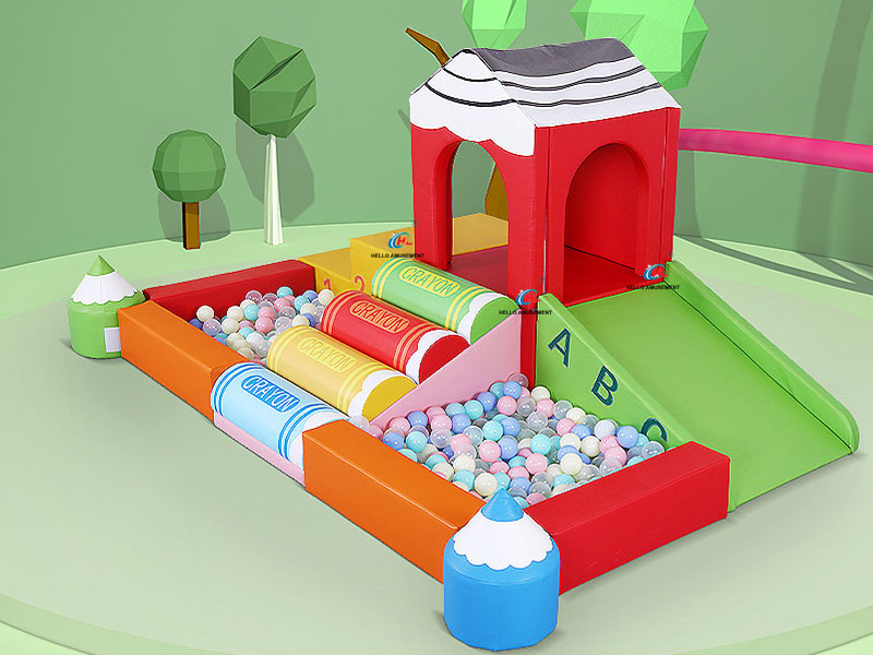 Early Learning Center Sensory Integration Software Crayon Ball Pool 17
