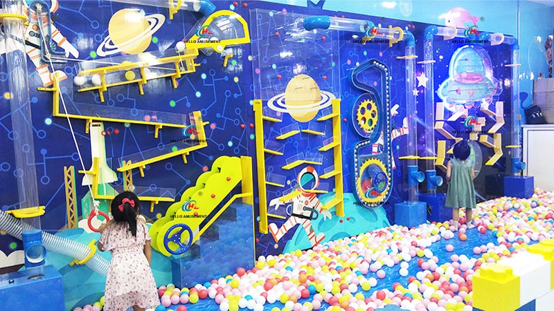 Kids Commercial Playgrounds Indoor Ball Wall Games of Educational Toys 10