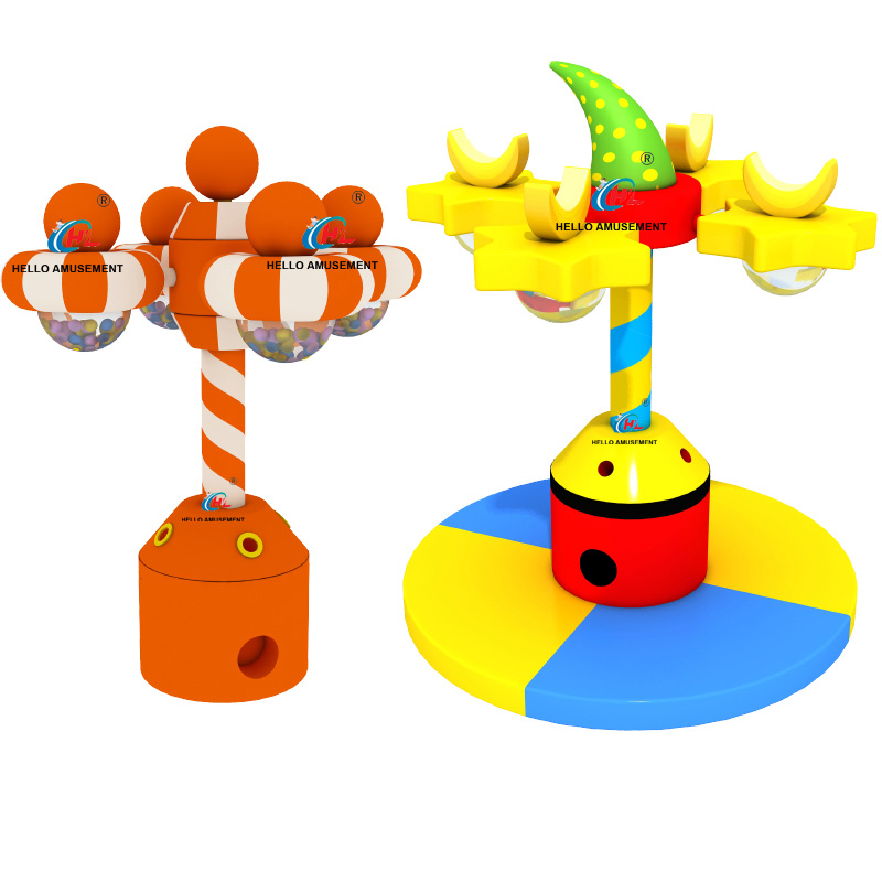 Naughty Castle inverted ball game machine four small flying saucers 14