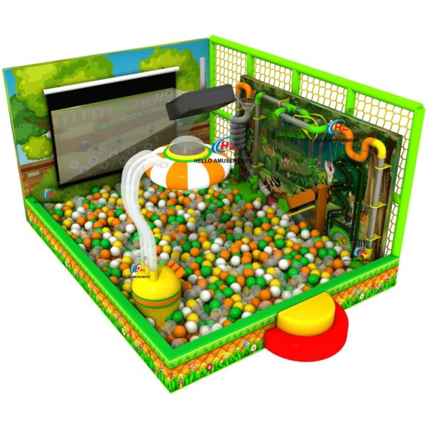 Science Ball Wall Game Custom Design Indoor Playground Set for Kids 1