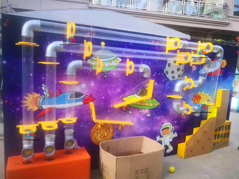 Science Museum Equipment Indoor Playground Kids Ball Interactive Wall Games 10