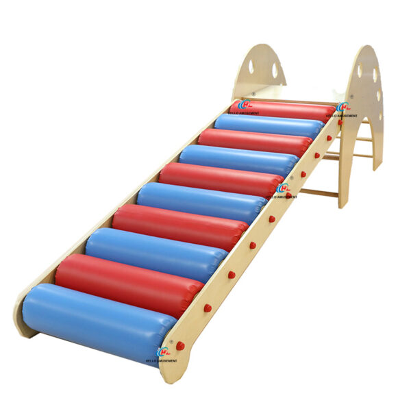 Sensory training equipment roller slide soft climbing ladder 13
