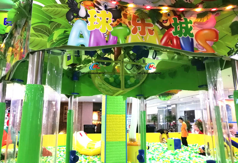 Interactive Ball Games Indoor Playground for Commercial Park 4