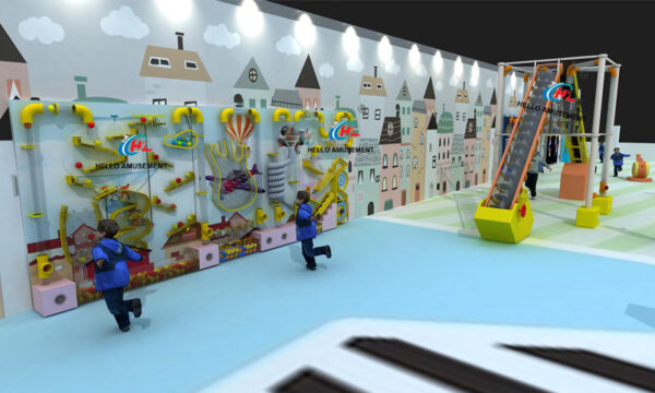 Interactive Ball Games Indoor Playground for Commercial Park 5