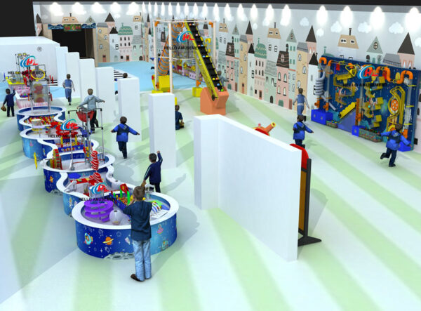 Interactive Ball Games Indoor Playground for Commercial Park 6
