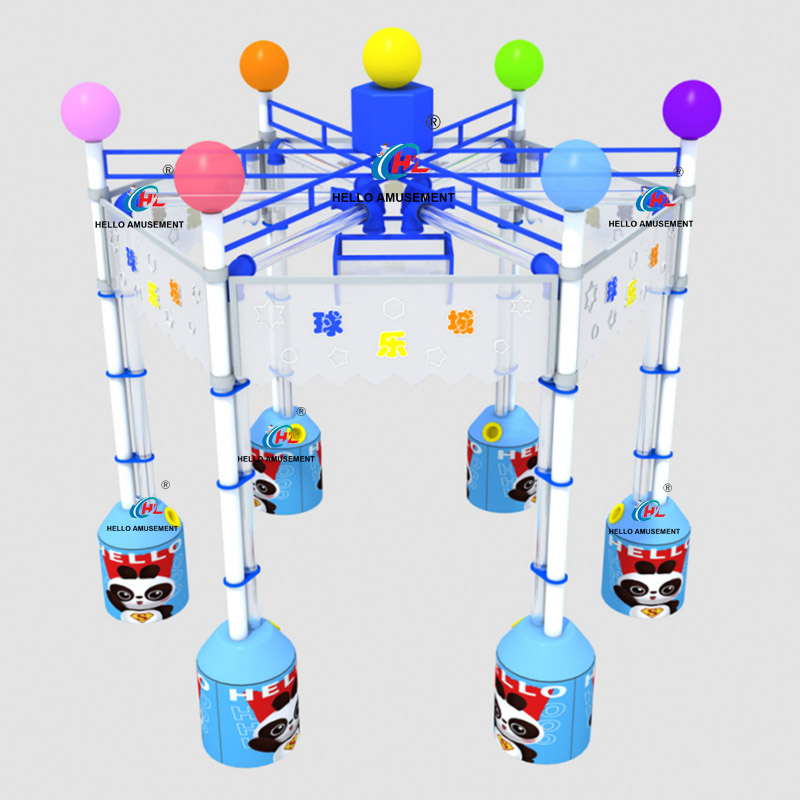 Interactive Ball Play Games Indoor Play Ground Equipment for Commercial Park 4