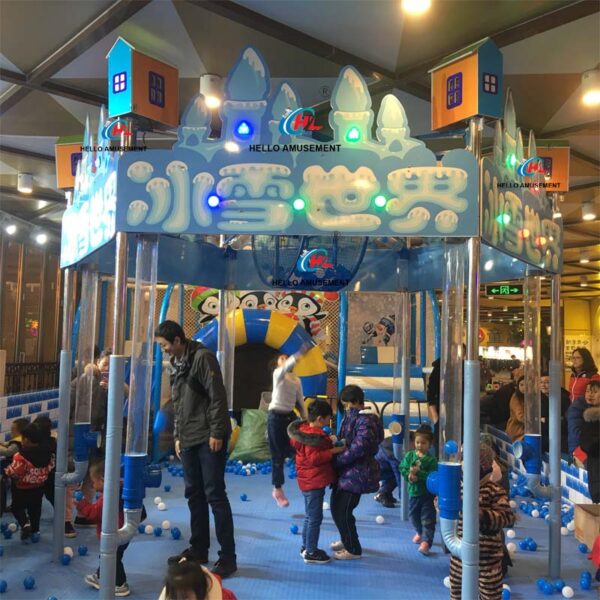 Interactive Ball Play Games Indoor Play Ground Equipment for Commercial Park 8