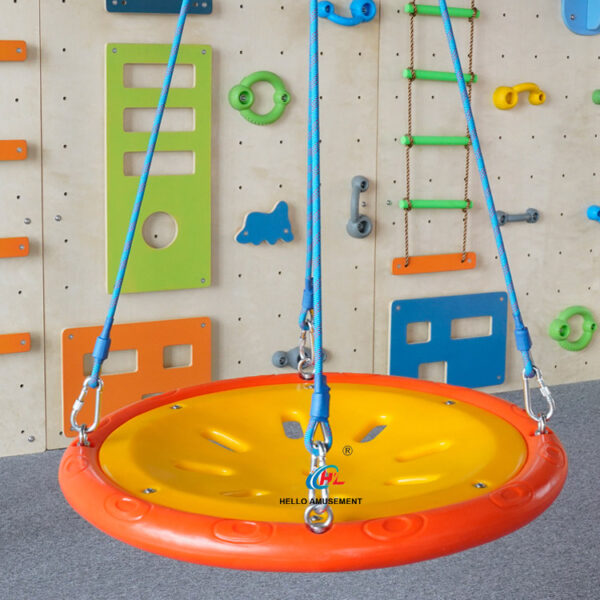 Children hanging plastic disc sensory swing 11