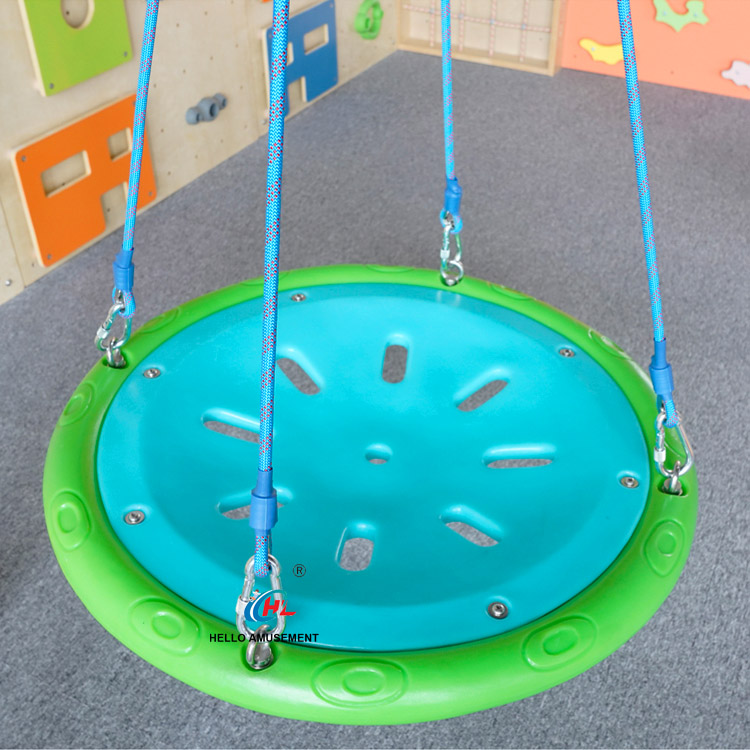 Children hanging plastic disc sensory swing 15
