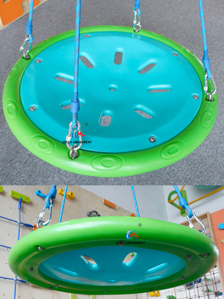 Children hanging plastic disc sensory swing 16