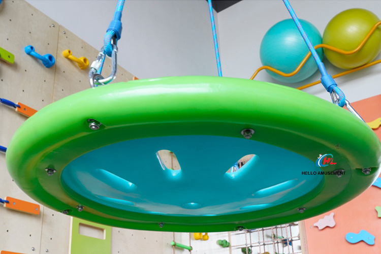 Children hanging plastic disc sensory swing 18