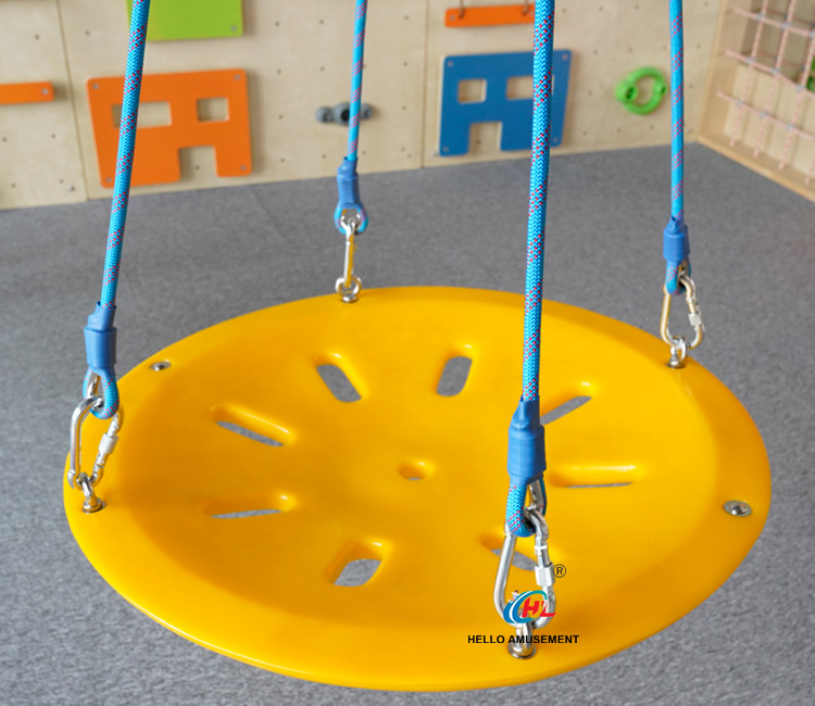Children hanging plastic disc sensory swing 20