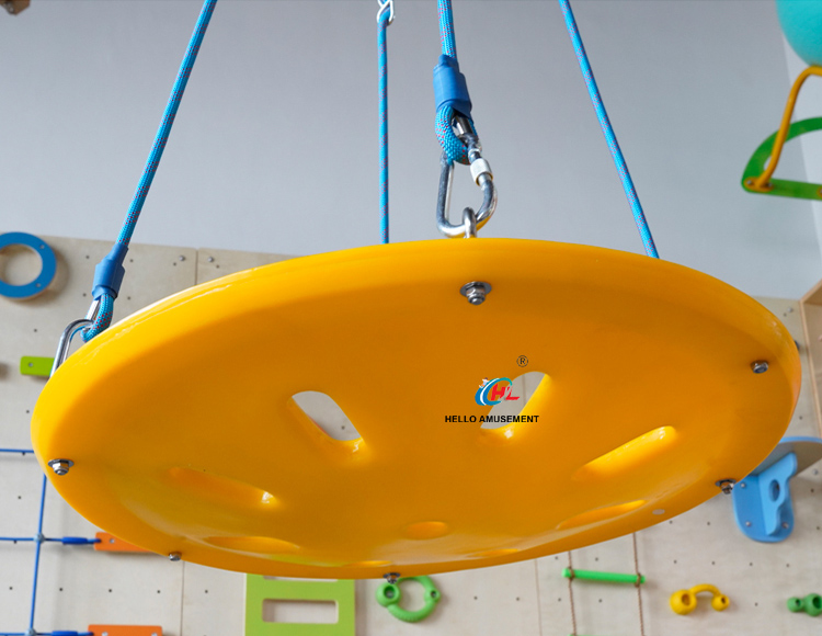 Children hanging plastic disc sensory swing 21