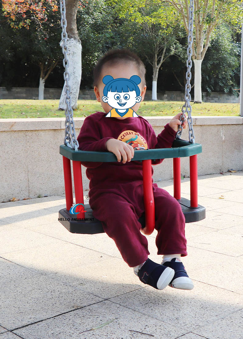 Toddler rubber seat swing 7