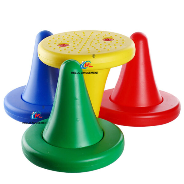 Children's Sensory System Training Equipment One-corner Stool Self Balance Toy 1