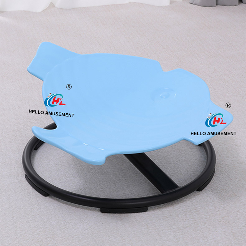 Sensory swivel chair balance plate rotating disc 7