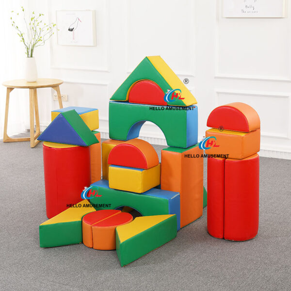 24 pieces of soft-pack construction building blocks 2
