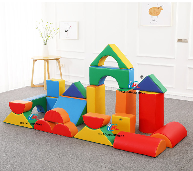 23 pieces of soft-pack construction building blocks 5