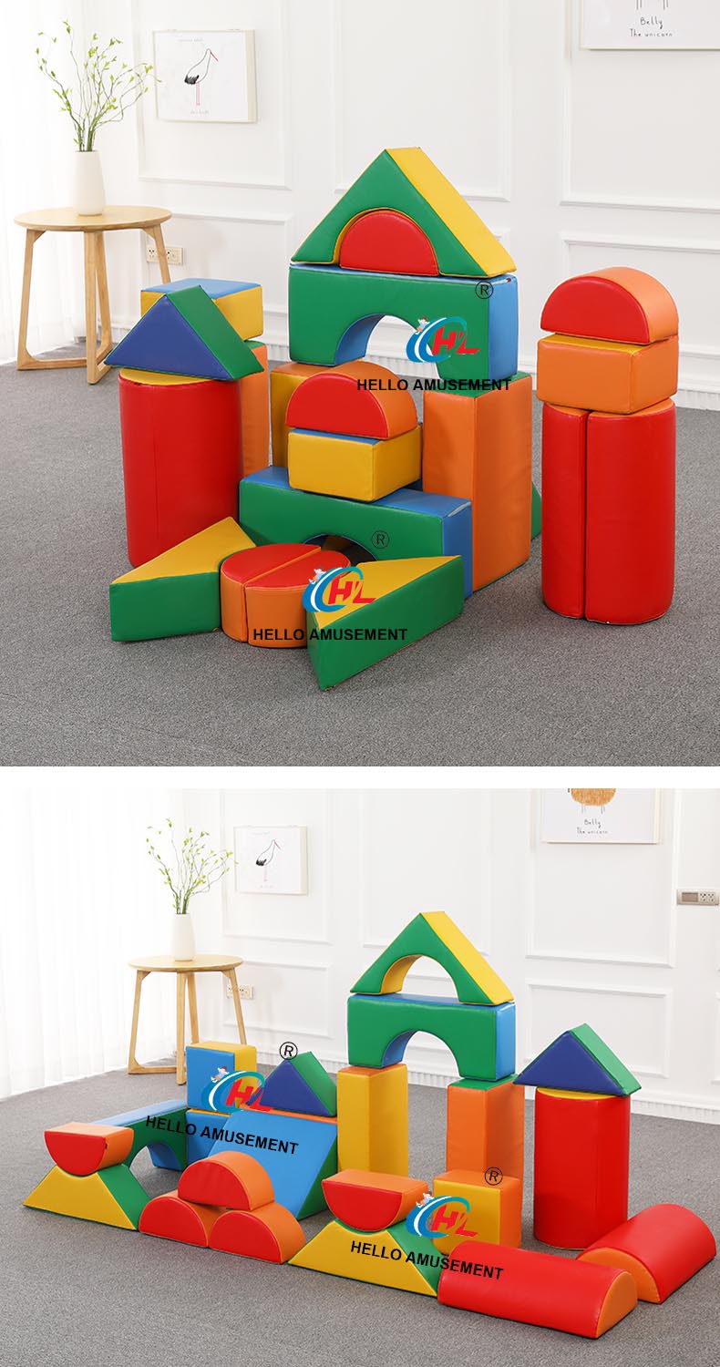 23 pieces of soft-pack construction building blocks 6