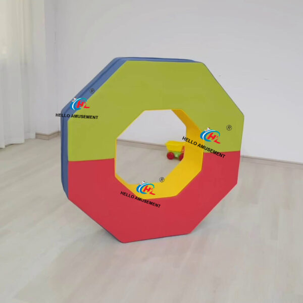 Children Indoor Play Octagonal Soft Hollow Ring 2