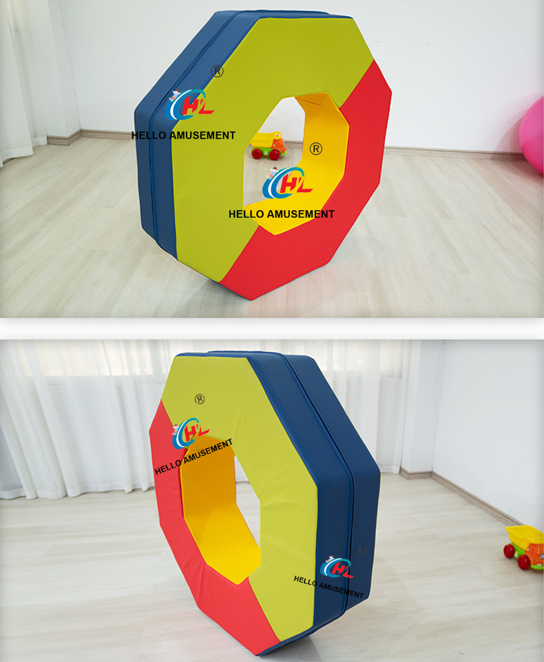 Children Indoor Play Octagonal Soft Hollow Ring 5