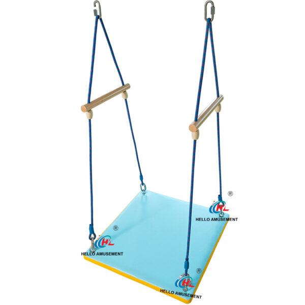 Children Soft Padding Upgraded Square Flat Swing 1
