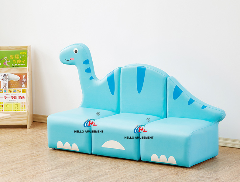 Children's brachiosaurus combination soft sofa 6